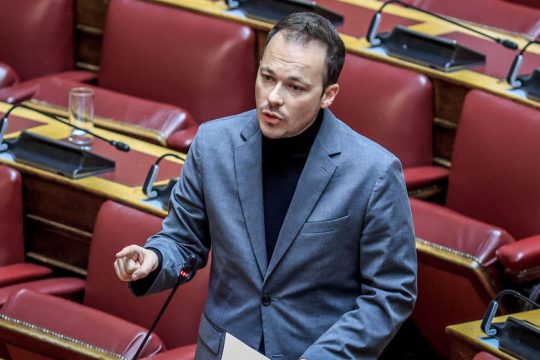 Ο τομεάρχης Περιβάλλοντος και Ενέργειας του ΣΥΡΙΖΑ Μίλτος Ζαμπάρας